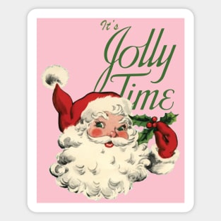 It's Jolly Time Santa Sticker